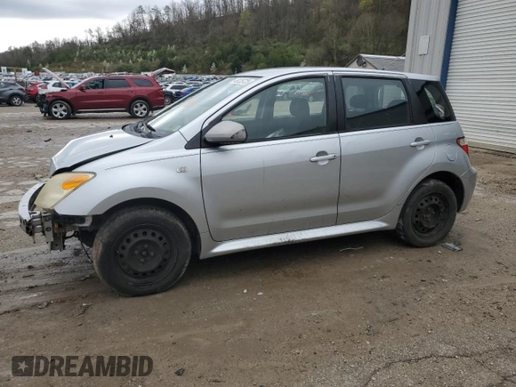 2006 Scion xA with VIN JTKKT604960165441, listed as a Copart auction lot 49125725 with 132,844 mi miles and Salvage Title. Bid and sale history available at carsss.com. Image 1.