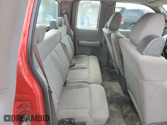 2006 Ford F-150 STX with VIN 1FTRX12W66FA54015, listed as a Copart auction lot 44748215 with 228,711 mi miles and Salvage Title. Bid and sale history available at carsss.com. Image 10.