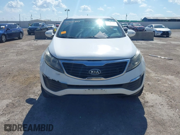 2011 Kia Sportage LX with VIN KNDPB3A26B7114119, listed as a IAAI auction lot 42105997 with 186,432 mi miles and . Bid and sale history available at carsss.com. Image 6.