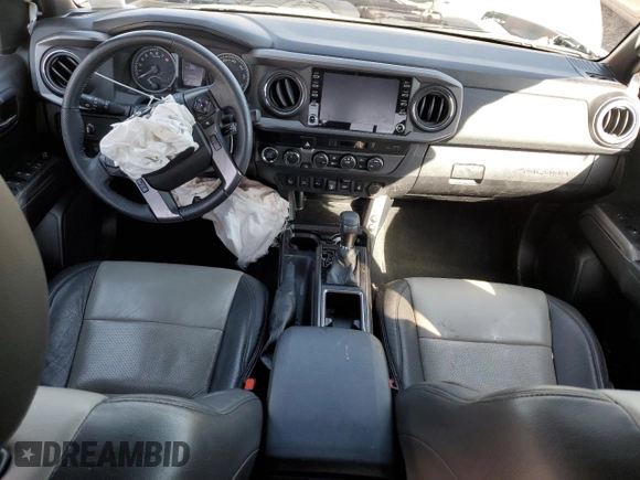 2021 Toyota Tacoma SR with VIN 3TMCZ5AN6MM371211, listed as a Copart auction lot 48366635 with 58,230 mi miles and Salvage title. Bid and sale history available at DreamBid. Image 8.