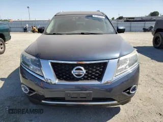 2015 Nissan Pathfinder Platinum with VIN 5N1AR2MM4FC723355, listed as a Copart auction lot 61109715 with 124,360 mi miles and Salvage title. Bid and sale history available at DreamBid. Image 5.
