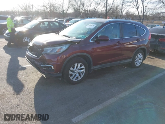 2015 Honda CR-V EX-L with VIN 2HKRM3H77FH548667, listed as a IAAI auction lot 41468394 with 212,375 mi miles. Bid and sale history available at carsss.com. Image 17.