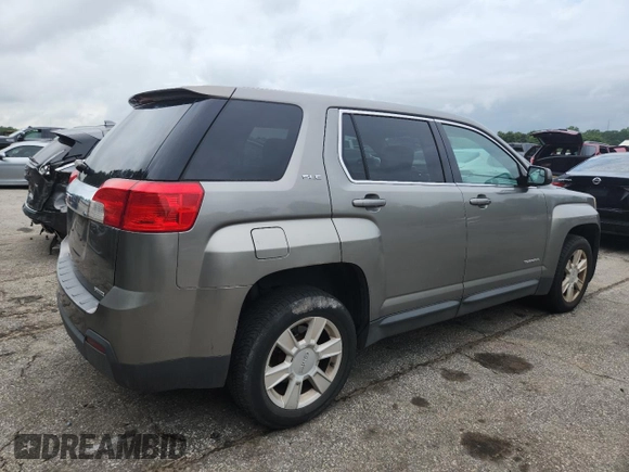 2012 GMC Terrain SLE-1 with VIN 2GKFLREKXC6352082, listed as a Copart auction lot 67064255 with 124,220 mi miles and Clean title. Bid and sale history available at DreamBid. Image 3.