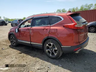 2018 Honda CR-V Touring with VIN 2HKRW2H97JH624757, listed as a Copart auction lot 54991355 with 24,278 mi miles and Salvage title. Bid and sale history available at DreamBid. Image 2.
