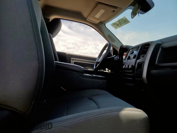 2014 Ram 1500 Express with VIN 3C6JR6AT1EG101287, listed as a Copart auction lot 48696445 with 120,248 mi miles and Salvage title. Bid and sale history available at DreamBid. Image 10.