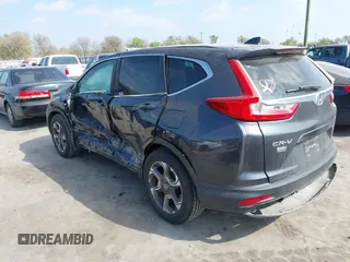 2019 Honda CR-V EX-L with VIN 7FARW1H85KE004222, listed as a IAAI auction lot 41800149 with 52,345 mi miles. Bid and sale history available at carsss.com. Image 3.