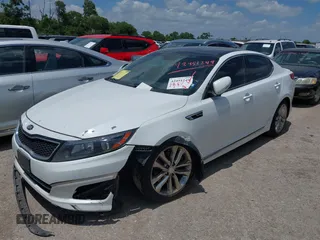 2015 Kia Optima SX Turbo with VIN 5XXGR4A68FG411149, listed as a IAAI auction lot 42451249 with 246,125 mi miles and . Bid and sale history available at DreamBid. Image 2.