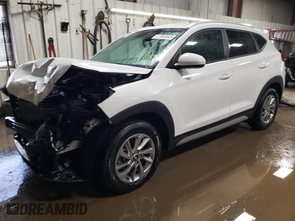 2018 Hyundai Tucson SEL with VIN KM8J3CA41JU782670, listed as a Copart auction lot 41993045 with 54,181 mi miles and Salvage Title. Bid and sale history available at carsss.com. Image 1.