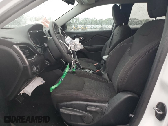 2019 Jeep Cherokee Latitude z VIN 1C4PJLCBXKD332002, wystawiony jako Copart lot #56652185 z przebiegiem 113 690 mil mil oraz Szkoda całkowita • Salvage title. Historia ofert i sprzedaży dostępna na DreamBid. Obrazek 7.