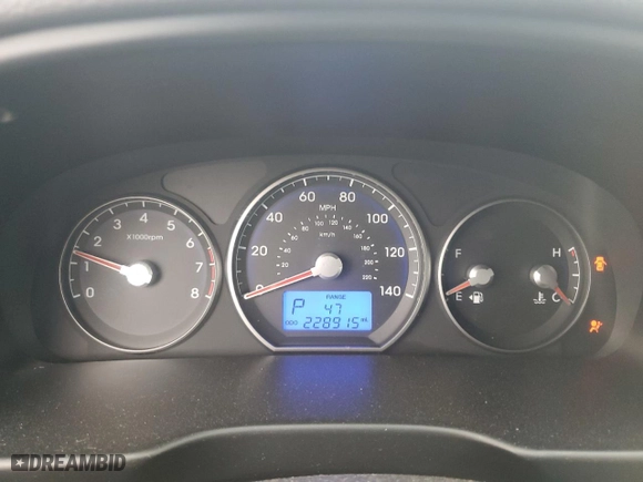 2011 Hyundai Santa Fe GLS with VIN 5XYZGDAB3BG068798, listed as a Copart auction lot 48940735 with 228,915 mi miles and Salvage Title. Bid and sale history available at carsss.com. Image 9.