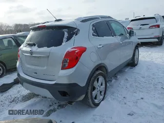 2015 Buick Encore with VIN KL4CJASB5FB257483, listed as a IAAI auction lot 41595174 with 91,826 mi miles. Bid and sale history available at carsss.com. Image 4.