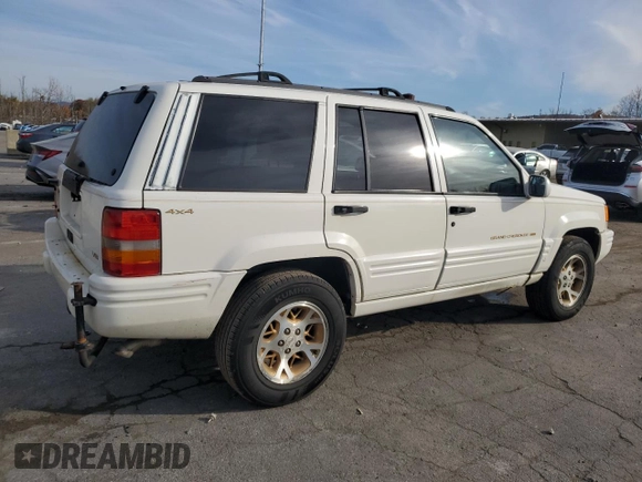1997 Jeep Grand Cherokee Limited with VIN 1J4GZ78Y0VC727386, listed as a Copart auction lot 78673094 with 199,729 mi miles and Clean Title. Bid and sale history available at carsss.com. Image 3.