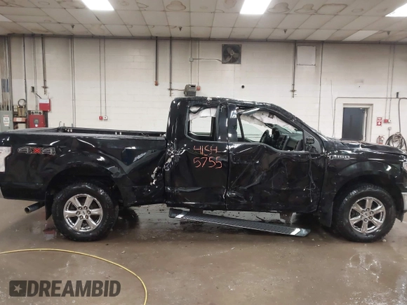 2018 Ford F-150 XL with VIN 1FTFX1EG6JFA03324, listed as a IAAI auction lot 41545755 with 98,799 mi miles. Bid and sale history available at carsss.com. Image 14.