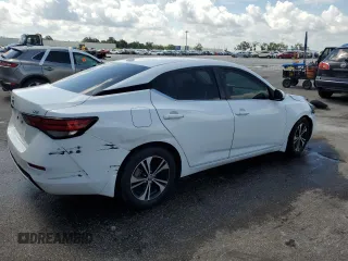 2021 Nissan Sentra SV with VIN 3N1AB8CV0MY313150, listed as a Copart auction lot 63597075 with 47,781 mi miles and Salvage title. Bid and sale history available at DreamBid. Image 3.