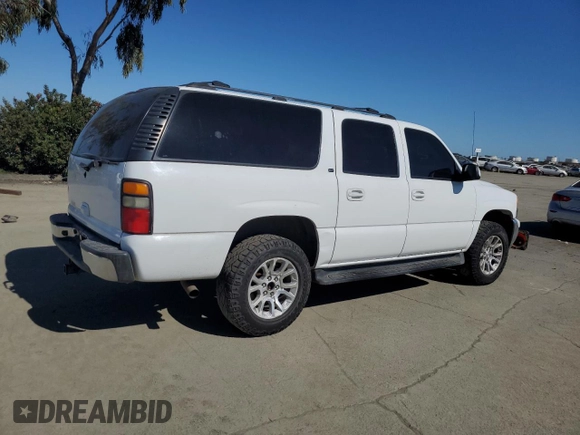 2005 GMC Yukon XL SLT with VIN 1GKFK16Z25J140976, listed as a Copart auction lot 47102665 with 169,420 mi miles and Salvage Title. Bid and sale history available at carsss.com. Image 3.
