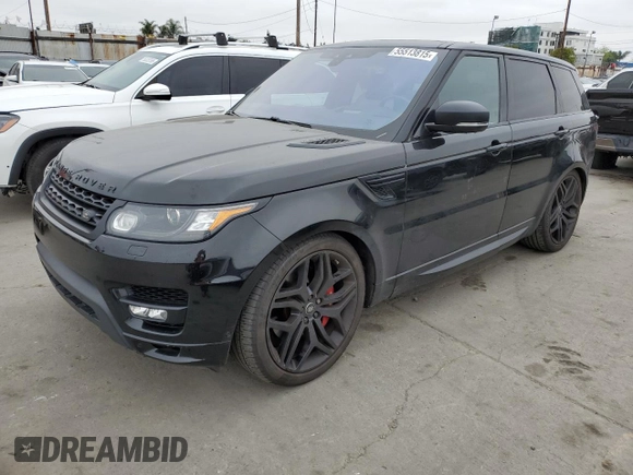 2017 Land Rover Range Rover Sport Autobiography with VIN SALWV2FE1HA130412, listed as a Copart auction lot 55513815 with 109,044 mi miles and Salvage Title. Bid and sale history available at carsss.com. Image 1.