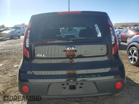 2018 Kia Soul with VIN KNDJN2A28J7533126, listed as a Copart auction lot 80535914 with 107,298 mi miles and Salvage Title. Bid and sale history available at carsss.com. Image 6.