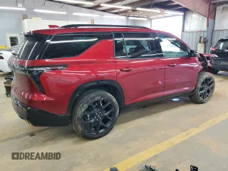 2024 Chevrolet Traverse AWD RS with VIN 1GNEVLKS7RJ193284, listed as a Copart auction lot 50638885 with 6,130 mi miles and Salvage Title. Bid and sale history available at carsss.com. Image 3.