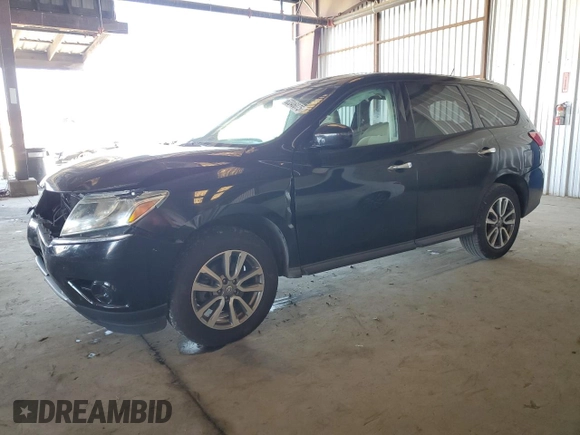 2013 Nissan Pathfinder SL with VIN 5N1AR2MN1DC657482, listed as a Copart auction lot 63346075 with 243,048 mi miles and Salvage title. Bid and sale history available at DreamBid. Image 1.
