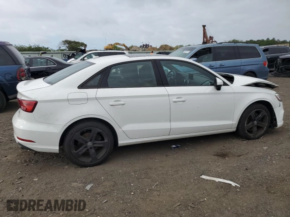 2017 Audi A3 Sedan Premium with VIN WAUB8GFF0H1065150, listed as a Copart auction lot 59060583 with 43,086 mi miles. Bid and sale history available at carsss.com. Image 3.