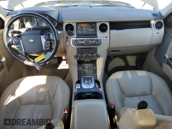 2015 Land Rover LR4 Lux with VIN SALAK2V64FA748902, listed as a Copart auction lot 46590665 with 118,407 mi miles and Salvage Title. Bid and sale history available at DreamBid. Image 8.