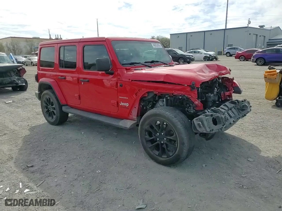 2019 Jeep Wrangler Unlimited Sahara with VIN 1C4HJXEG4KW571277, listed as a Copart auction lot 46953955 with 65,041 mi miles and Salvage Title. Bid and sale history available at carsss.com. Image 12.