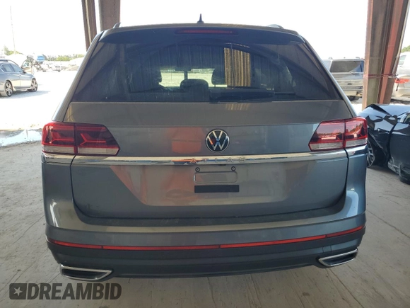 2021 Volkswagen Atlas S с VIN 1V2AP2CA2MC566325, выставлен на аукционе Copart как лот 57944825 с пробегом 37 346 миль миль и Списание • Salvage title. История ставок и продаж доступна на DreamBid. Изображение 6.