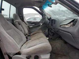 2002 Ford F-150 XL with VIN 1FTRF17W42NB09833, listed as a Copart auction lot 44682545 with 0 mi miles and Salvage Title. Bid and sale history available at carsss.com. Image 7.