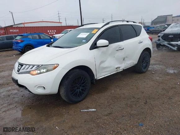 2009 Nissan Murano S with VIN JN8AZ18U69W102733, listed as a IAAI auction lot 41315812 with 211,483 mi miles. Bid and sale history available at carsss.com. Image 2.