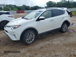 2016 Toyota RAV4 Limited with VIN JTMYFREV0GJ080527, listed as a Copart auction lot 60991085 with 54,689 mi miles and Salvage title. Bid and sale history available at DreamBid. Image 1.