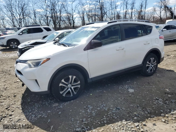 2017 Toyota RAV4 LE with VIN JTMBFREVXHJ134178, listed as a Copart auction lot 48990425 with 112,730 mi miles and Salvage Title. Bid and sale history available at carsss.com. Image 1.