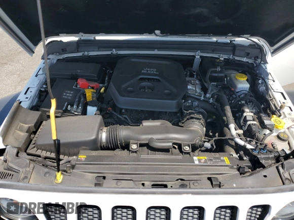 2022 Jeep Wrangler Unlimited Willys with VIN 1C4HJXDN6NW278386, listed as a Copart auction lot 56172195 with 45,259 mi miles and Salvage title. Bid and sale history available at DreamBid. Image 12.