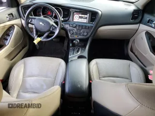 2013 Kia Optima EX with VIN 5XXGN4A74DG140978, listed as a Copart auction lot 47573885 with 93,764 mi miles and Salvage Title. Bid and sale history available at carsss.com. Image 8.