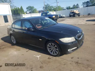 2011 BMW 3 Series 335i xDrive with VIN WBAPL5C53BA742753, listed as a Copart auction lot 61596655 with Not provided miles and Salvage title. Bid and sale history available at DreamBid. Image 4.