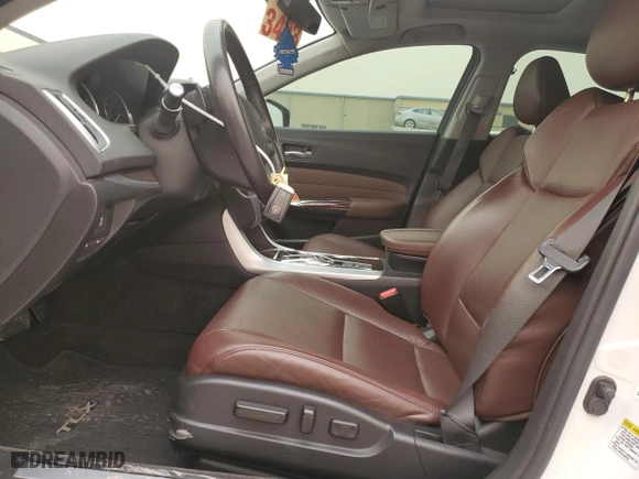 2015 Acura TLX V6 Tech with VIN 19UUB2F59FA011285, listed as a Copart auction lot 47941005 with 81,291 mi miles and Salvage Title. Bid and sale history available at carsss.com. Image 7.