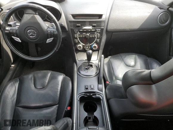 2005 Mazda RX-8 z VIN JM1FE17N650156229, wystawiony jako Copart lot #56708575 z przebiegiem Nie podano mil oraz Czysty tytuł • Clean title. Historia ofert i sprzedaży dostępna na DreamBid. Obrazek 8.
