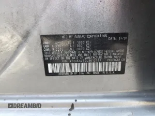 2020 Subaru Impreza Premium z VIN 4S3GKAV62L3612117, wystawiony jako Copart lot #53076945 z przebiegiem 40 890 mil mil oraz Szkoda całkowita • Salvage title. Historia ofert i sprzedaży dostępna na DreamBid. Obrazek 12.
