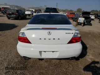 2003 Acura CL Type S w/Navigation System with VIN 19UYA42773A003303, listed as a Copart auction lot 74977494 with 406,909 mi miles and Salvage Title. Bid and sale history available at carsss.com. Image 6.