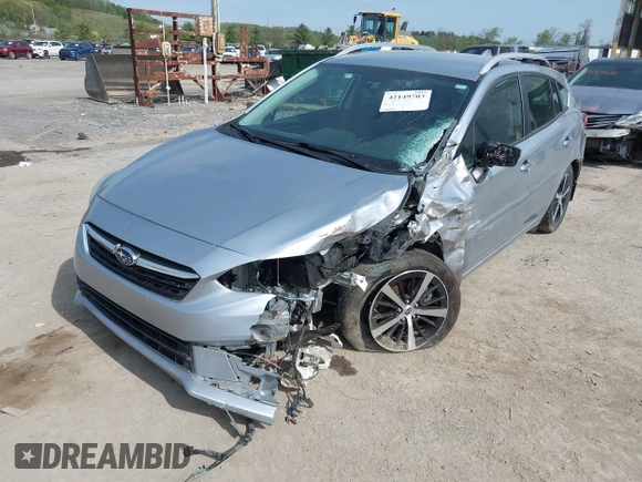 2023 Subaru Impreza Premium z VIN 4S3GTAV66P3704916, wystawiony jako IAAI lot #42149703 z przebiegiem 12 164 mil mil oraz . Historia ofert i sprzedaży dostępna na DreamBid. Obrazek 6.