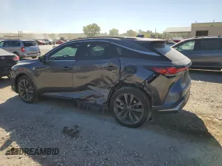 2024 Lexus RX with VIN 2T2BAMCA1RC046677, listed as a Copart auction lot 74885944 with 6,565 mi miles and Salvage Title. Bid and sale history available at carsss.com. Image 2.