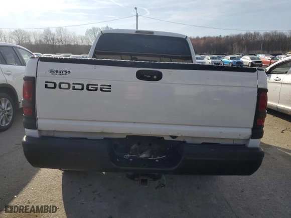 2001 Dodge Ram 1500 with VIN 3B7HC13Y01M534518, listed as a Copart auction lot 48666025 with 0 mi miles and Salvage Title. Bid and sale history available at carsss.com. Image 6.