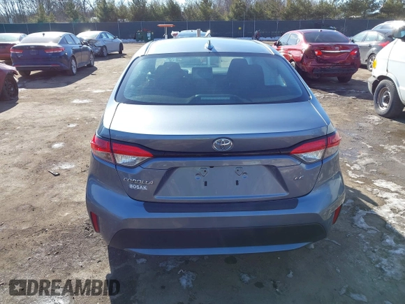 2022 Toyota Corolla LE with VIN 5YFEPMAE5NP370182, listed as a IAAI auction lot 41422744 with 78,474 mi miles. Bid and sale history available at carsss.com. Image 16.