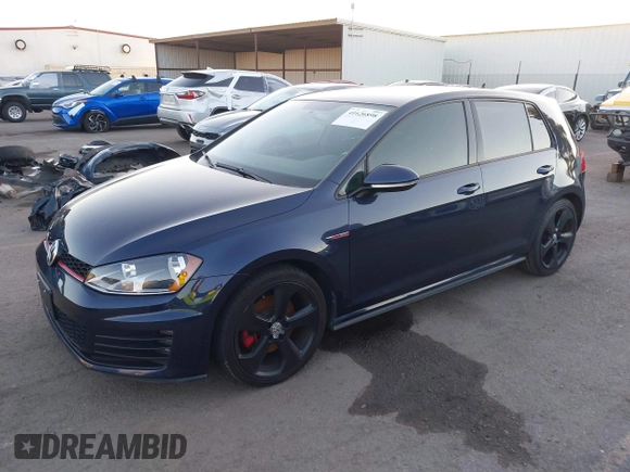 2016 Volkswagen Golf GTI SE with VIN 3VW4T7AU2GM062653, listed as a IAAI auction lot 41626898 with 67,396 mi miles. Bid and sale history available at carsss.com. Image 16.