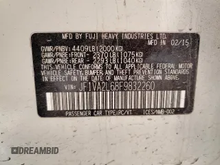 2015 Subaru WRX STI z VIN JF1VA2L68F9832260, wystawiony jako Copart lot #63236905 z przebiegiem 136 032 mil mil oraz Czysty tytuł • Clean title. Historia ofert i sprzedaży dostępna na DreamBid. Obrazek 12.