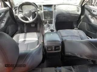 2021 Infiniti Q50 Pure with VIN JN1EV7APXMM704526, listed as a Copart auction lot 53291505 with 49,078 mi miles and Salvage title. Bid and sale history available at DreamBid. Image 8.