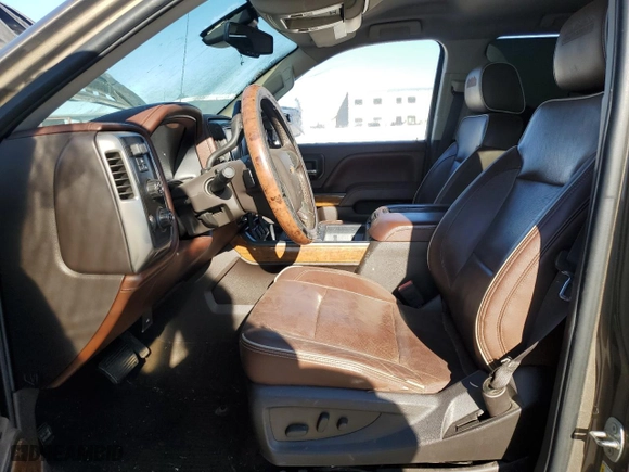 2014 Chevrolet Silverado 1500 High Country with VIN 3GCUKTEC1EG382283, listed as a Copart auction lot 88636695 with 0 mi miles and Salvage Title. Bid and sale history available at carsss.com. Image 7.