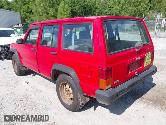 1996 Jeep Cherokee z VIN 1J4FB28S4TL145447, wystawiony jako IAAI lot #42414080 z przebiegiem 437 448 mil mil oraz . Historia ofert i sprzedaży dostępna na DreamBid. Obrazek 3.