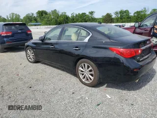 2017 Infiniti Q50 Premium with VIN JN1EV7AR6HM831586, listed as a Copart auction lot 53924135 with 119,570 mi miles and Clean Title. Bid and sale history available at carsss.com. Image 2.