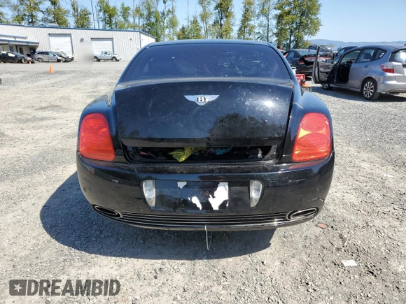 2006 Bentley Flying Spur с VIN SCBBR53W86C033012, выставлен на аукционе Copart как лот 55296465 с пробегом 84 874 миль миль и Чистый • Clean title. История ставок и продаж доступна на DreamBid. Изображение 6.