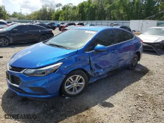 2018 Chevrolet Cruze LT with VIN 1G1BE5SMXJ7245784, listed as a Copart auction lot 51838475 with 49,760 mi miles and Salvage Title. Bid and sale history available at carsss.com. Image 1.